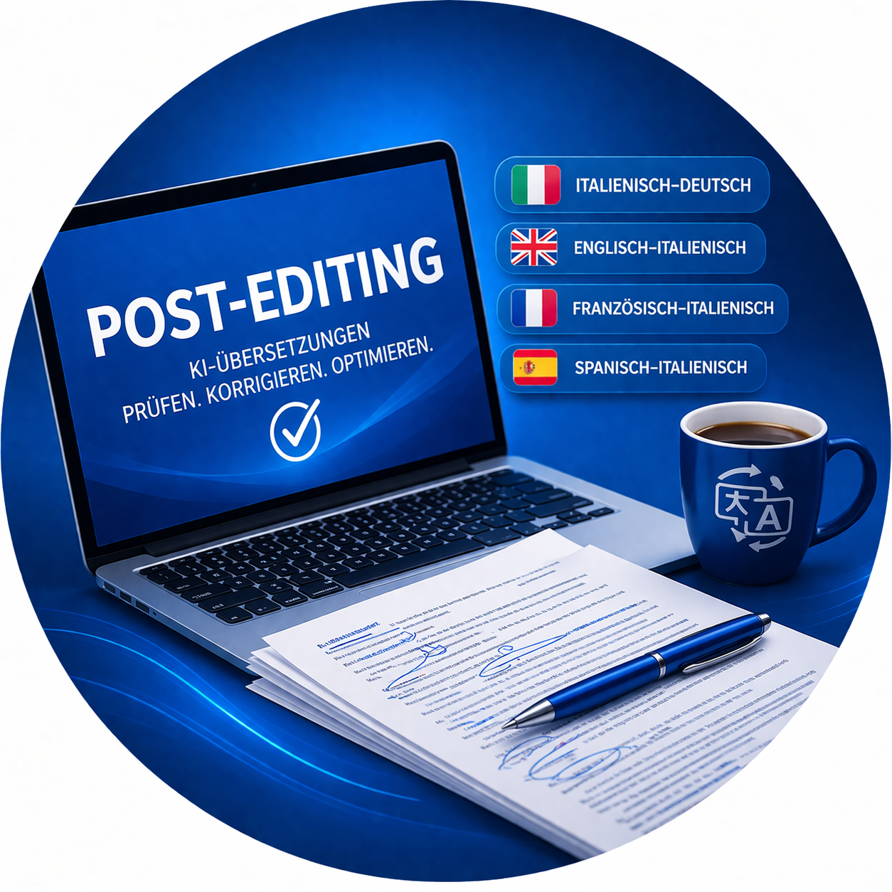 Post-Editing-Italienisch-Deutsch
