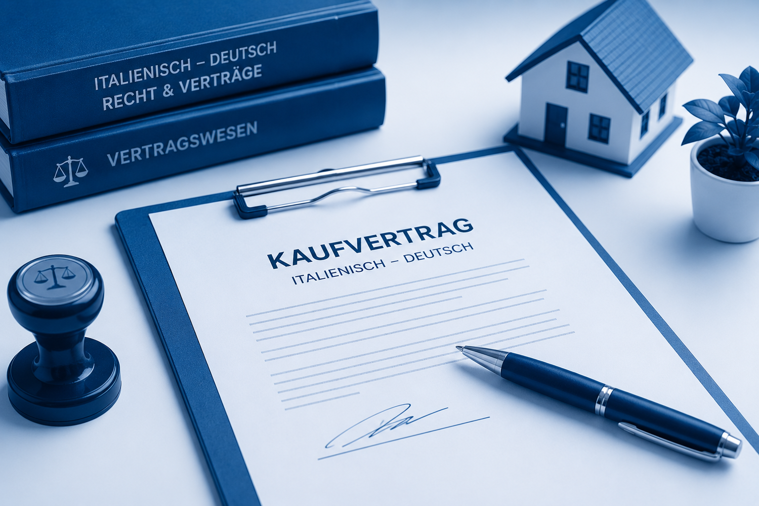 Kaufvertrag übersetzen lassen Italienisch Deutsch für private und geschäftliche Verträge