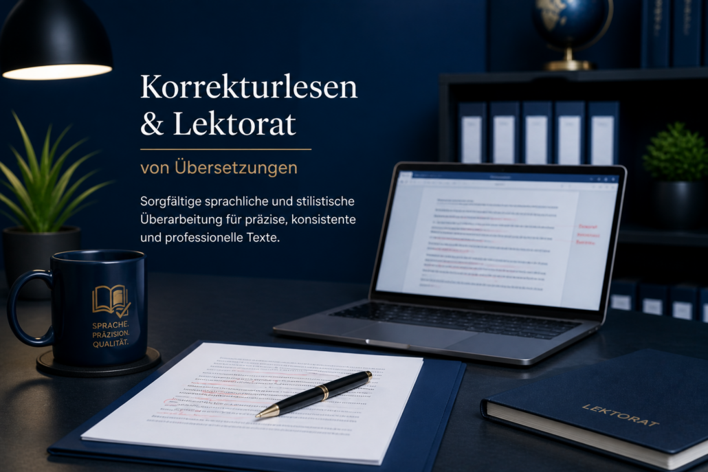 Korrekturlesen und Lektorat von Übersetzungen Italienisch Deutsch – sprachliche und stilistische Optimierung