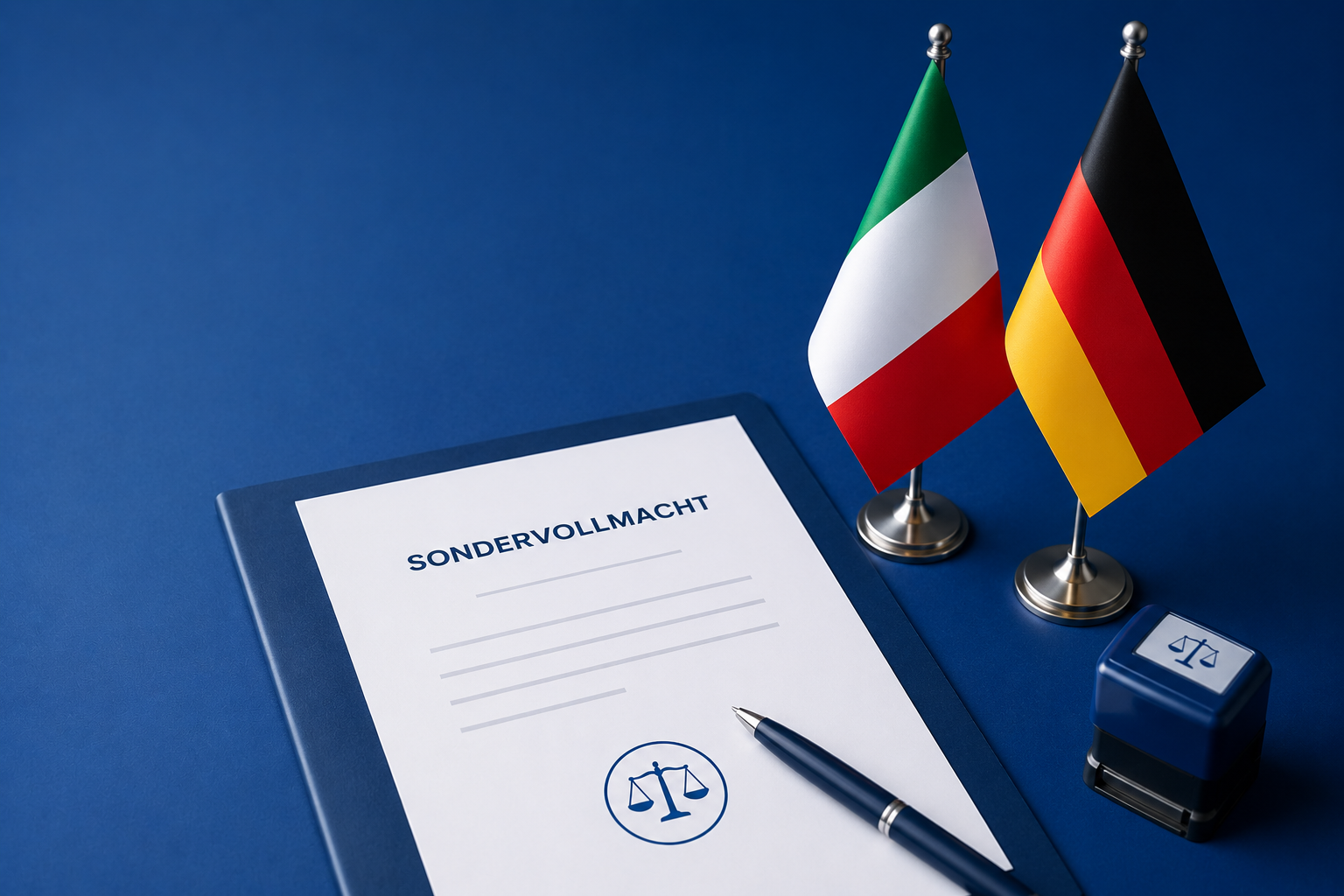 Sondervollmacht übersetzen lassen Italienisch Deutsch - Übersetzung Sondervollmacht