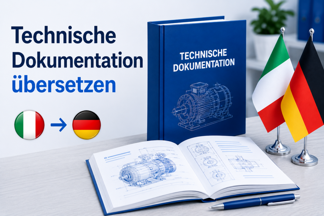 Technische Dokumentation übersetzen Italienisch Deutsch - Übersetzung technische Dokumentation