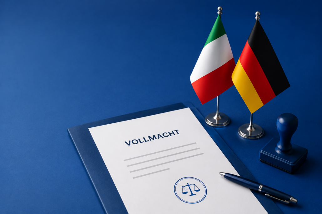 Vollmacht übersetzen lassen Italienisch Deutsch - Übersetzung Vollmacht