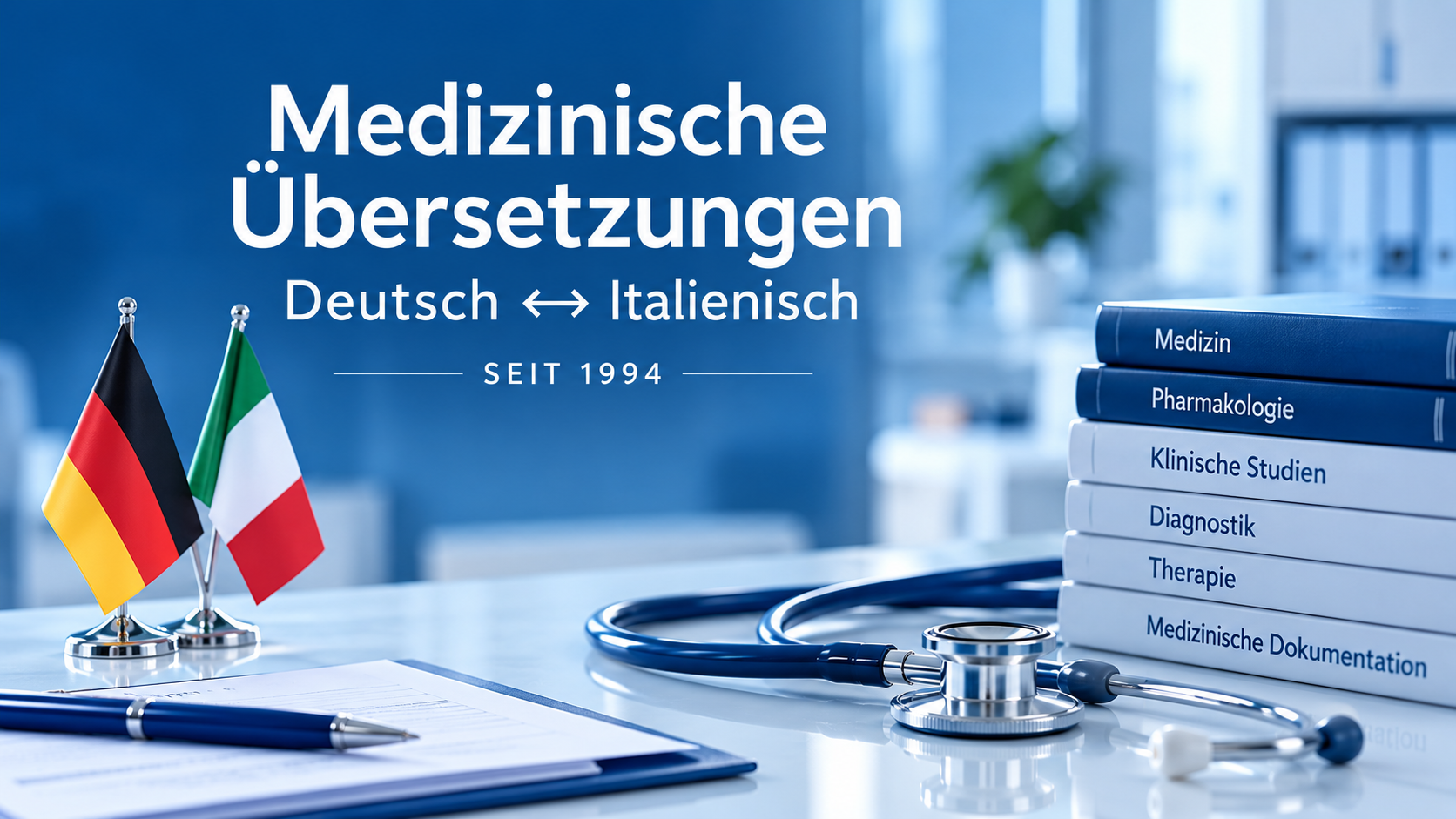 Medizinische Übersetzungen Deutsch ↔ Italienisch